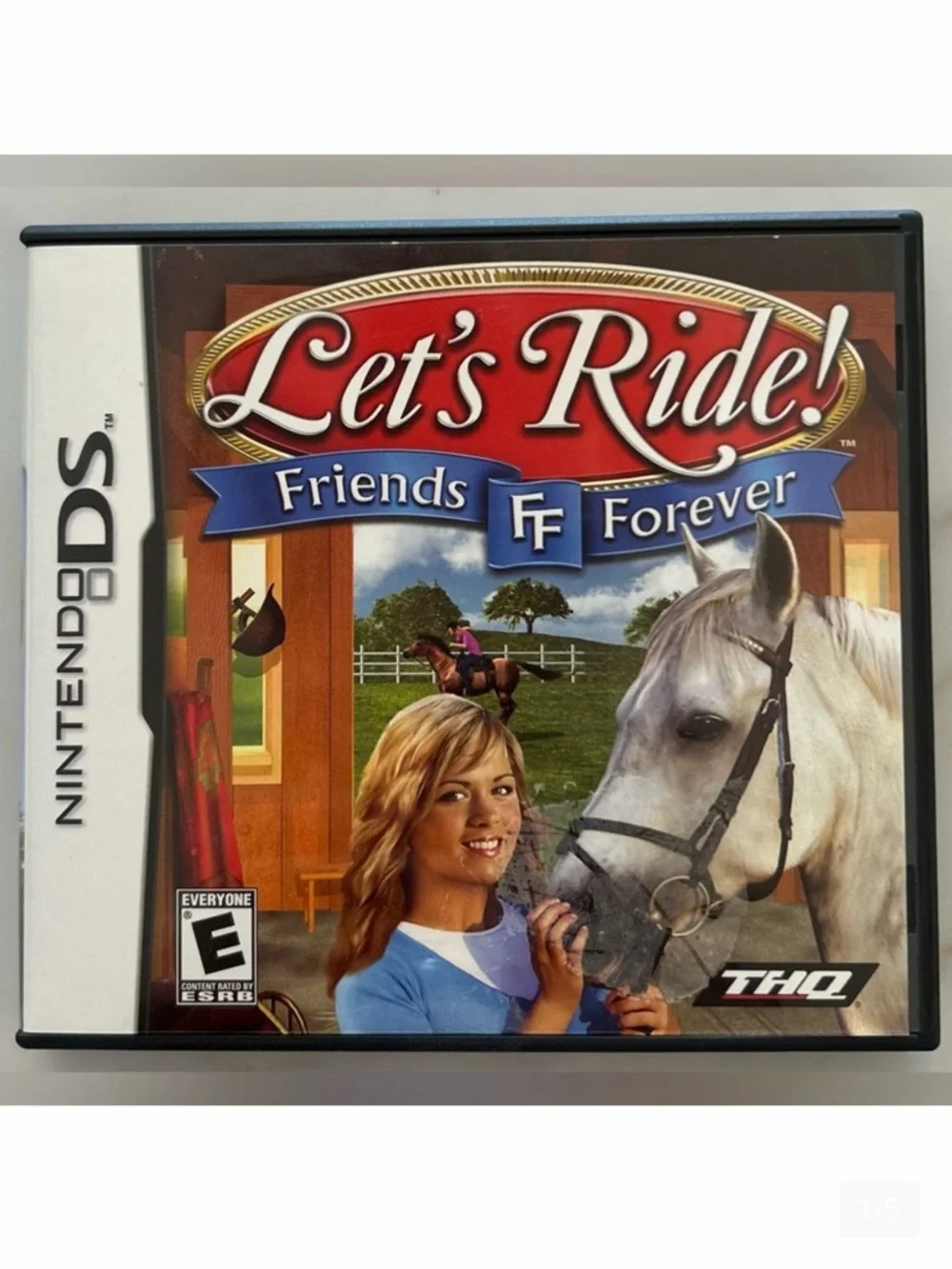 NintendoDS Let’s Ride! Friends FF Forever EUC 2007 THQ Best Friends Forever